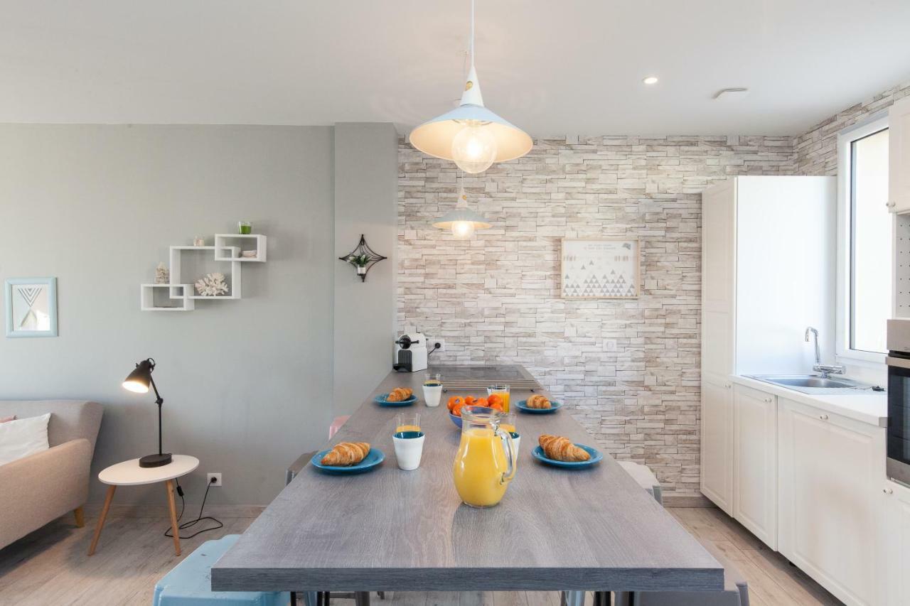 Apartamento Cocooning 3 Pieces Duplex 3 Etoiles Calme Centre A 5mn Plages Et Palais *