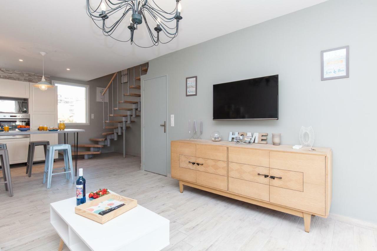 Cocooning 3 Pieces Duplex 3 Etoiles Calme Centre A 5mn Plages Et Palais Apartamento